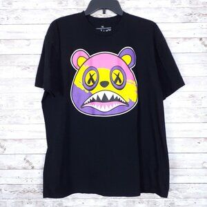 Baws Mens Shirt XL Black Short Sleeved Tee 484A